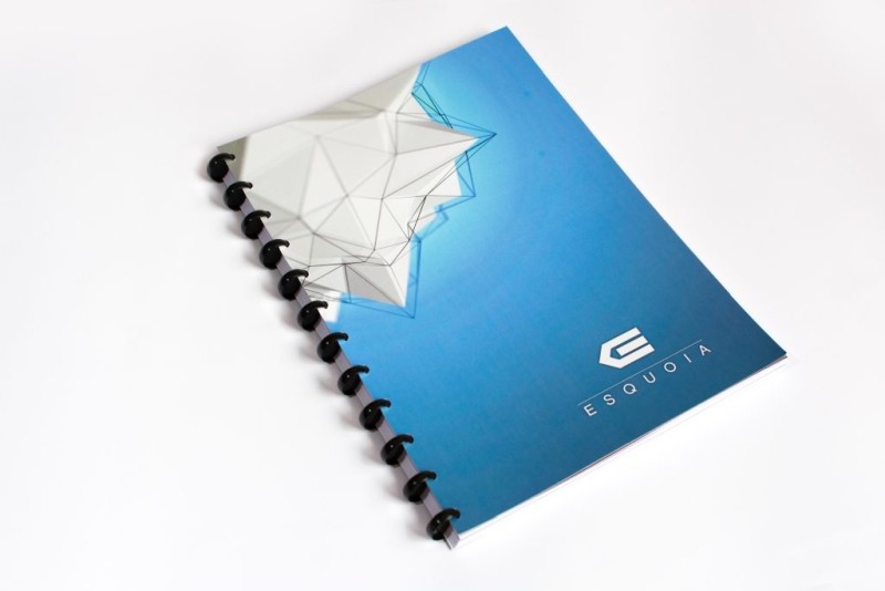 Reusable notebook ESQUOIA Classic A4 Blue