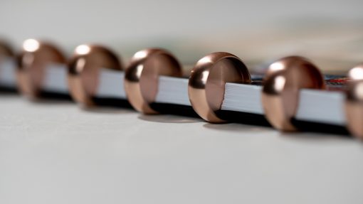Rose Gold Auliminium 16mm rings Esquoia 2